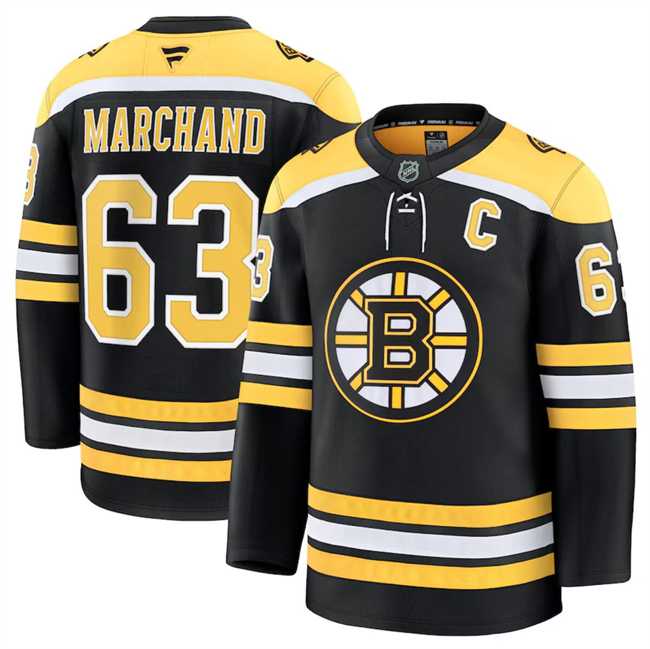 Men's Boston Bruins #63 Brad Marchand Black 2024-25 Home Stitched Hockey Jersey Dzhi,We sell and wholesale Men's Boston Bruins #63 Brad Marchand Black 2024-25 Home Stitched Hockey Jersey Dzhi on line form chian!